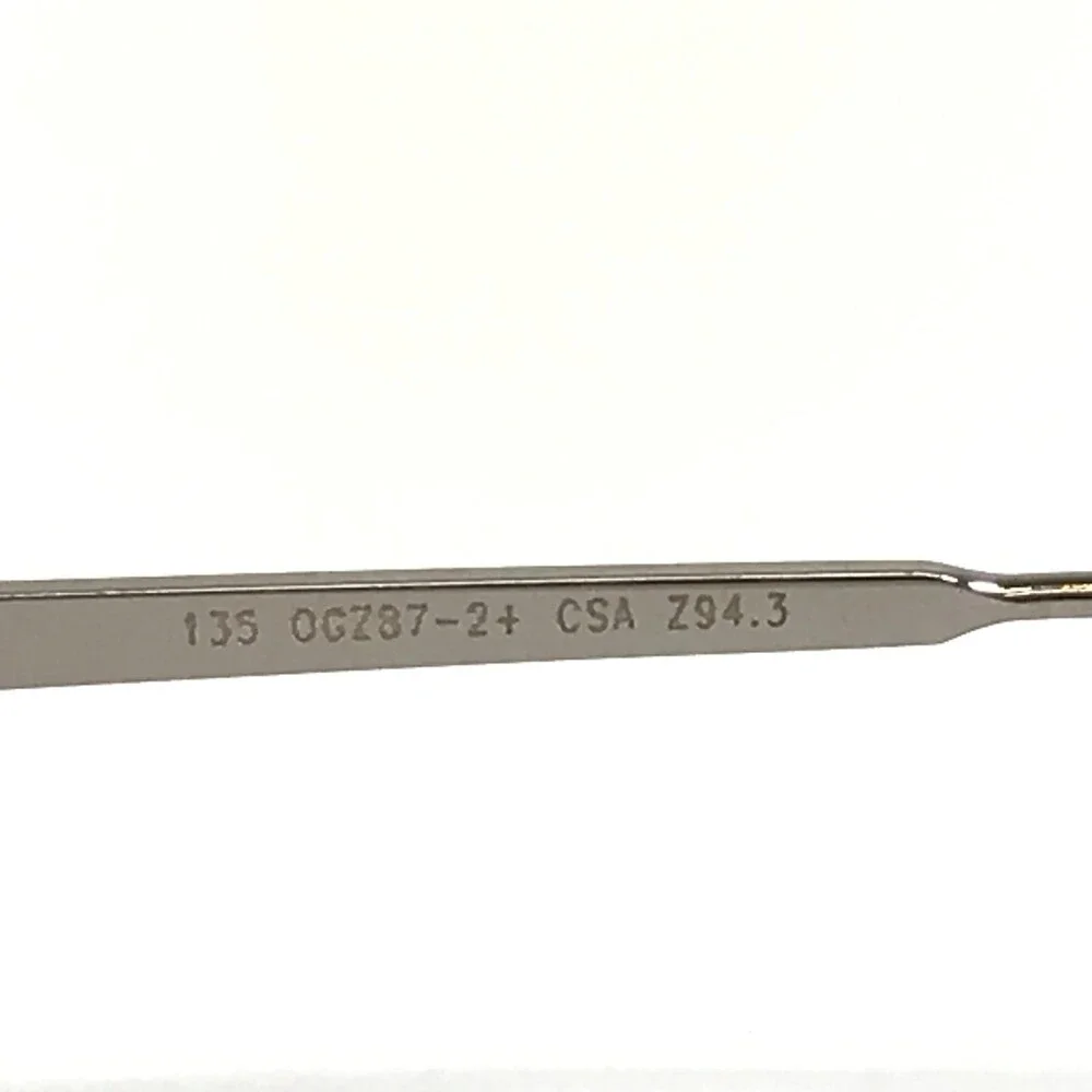 OnGuard Safety Eyeglasses Frames OG093 Gunmetal Z87-2 Side Shields 50-21-135